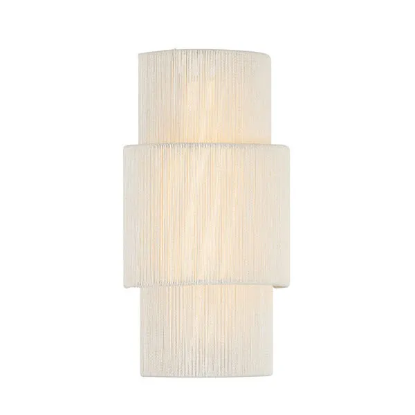 Product Image 3 for Balthazar LED Wall Sconce in Natural Abaca from Savoy House 