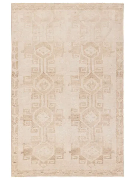 Product Image 1 for Barine Medallion Tan / Cream Rug from Jaipur