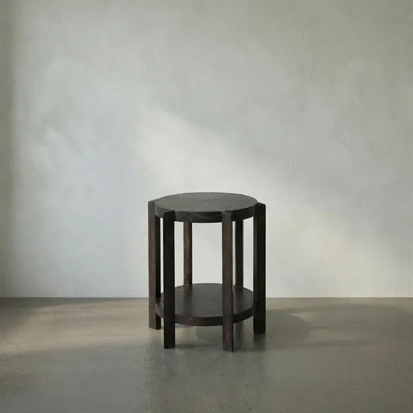 Product Image 1 for Yuhuda Sombre Finish Small Side Table from Noir