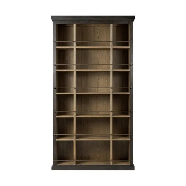 Product Image 1 for Alistair Bookcase - Smoked Black from Four Hands