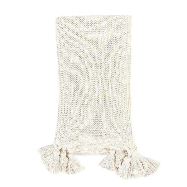 Product Image 1 for Kerith 100% Cotton 50"x 70" Throw Blanket Blanket from Classic Home Furnishings