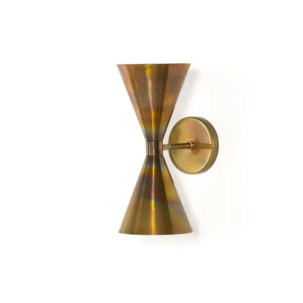 Product Image 1 for Clement Brass Sconce - Burnt Brass from Four Hands
