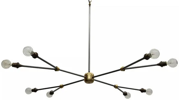 Product Image 1 for Ice Chandelier, Steel/Brass from CFC