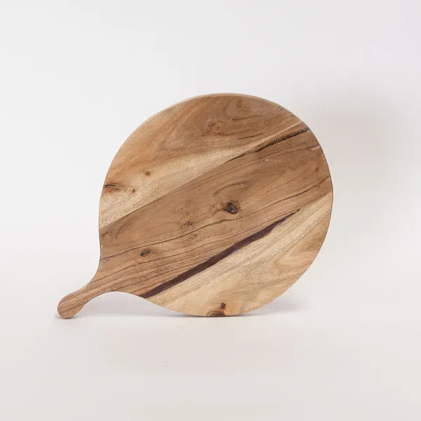 Product Image 2 for Zara Round Wood Cutting Board from Creative Co-Op