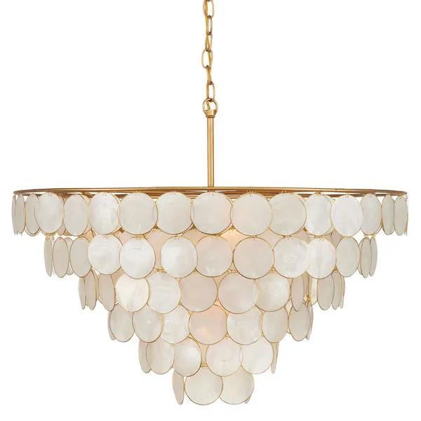 Product Image 1 for Bon Vivant Large Semi-Flush Mount from Currey & Company