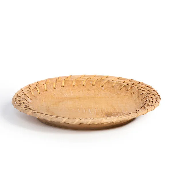 Product Image 2 for Rattan Lace Edged Charger from Park Hill Collection