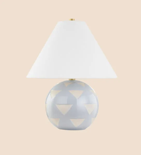 Product Image 2 for Minnie Gloss Ceramic Round Table Lamp from Mitzi