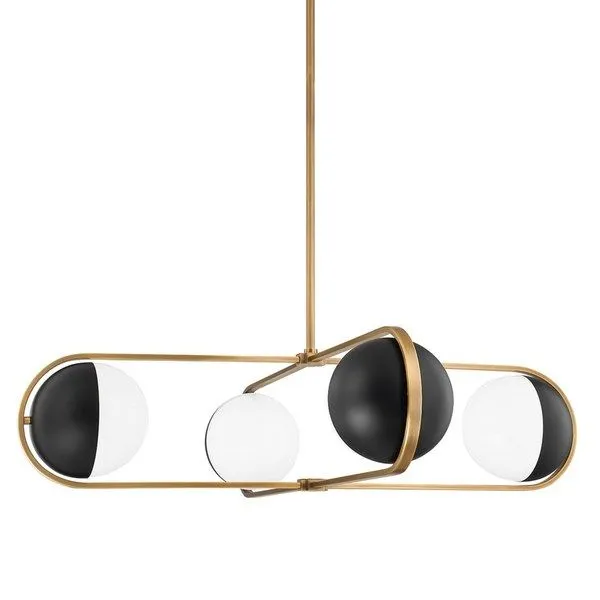 Product Image 1 for Willard Patina Brass 4-Light Chandelier from Troy Lighting