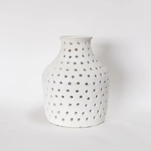 Product Image 2 for Porous Vase In Matte White from Jamie Young