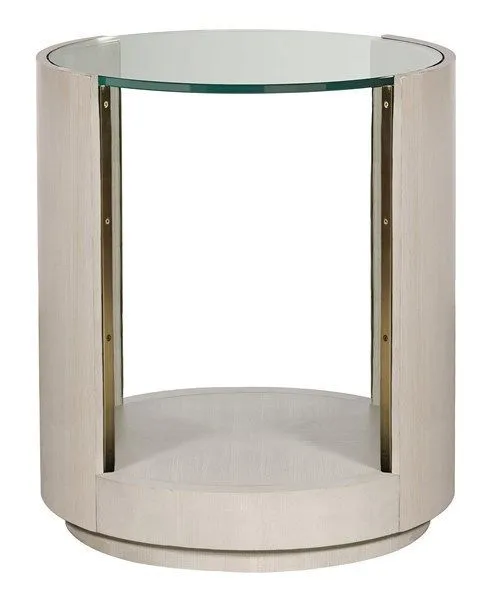 Product Image 1 for Axis III Round Lamp Table from Vanguard Furniture