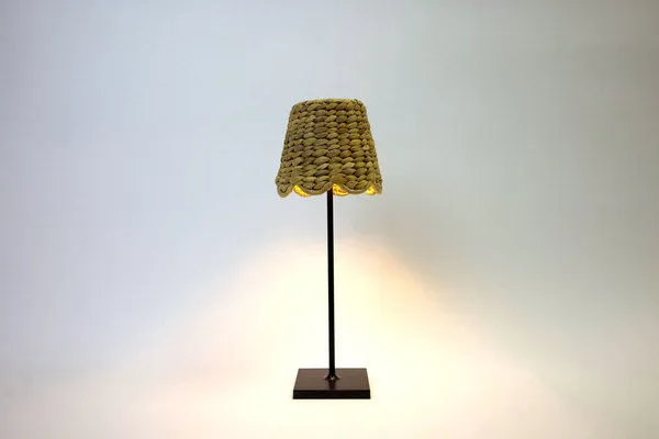 Product Image 1 for Stacey Small Scalloped Water Hyacinth Shade from Zafferano