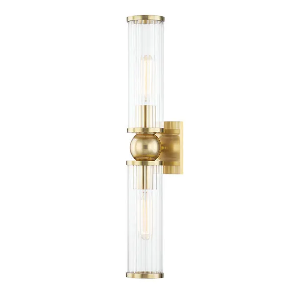Product Image 2 for Malone 2 Light Wall Sconce from Hudson Valley