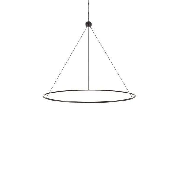 Product Image 1 for Converge Black Brass Chandelier from Sonneman