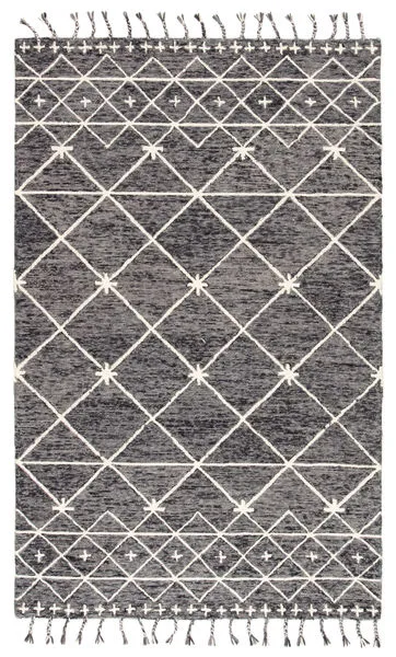 Product Image 5 for Rhea Handmade Trellis Gray/ Ivory Rug By Nikki Chu from Jaipur 