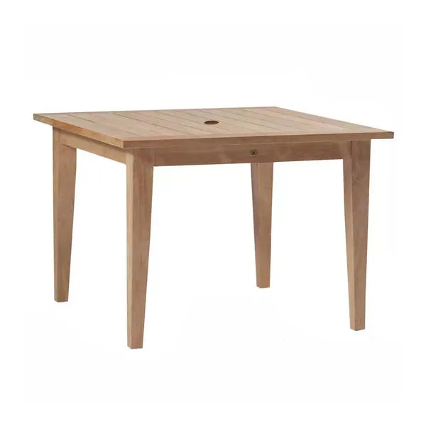 Product Image 1 for Teak 42" Square Farm Table from Summer Classics