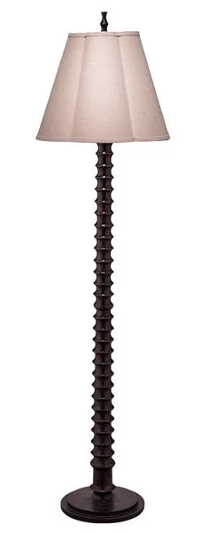 Product Image 1 for Revolution Black Wood Floor Lamp from Jamie Young