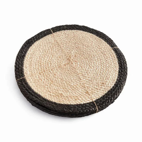Product Image 1 for Jute Coil Round Placemats, Set Of 8 from Napa Home And Garden