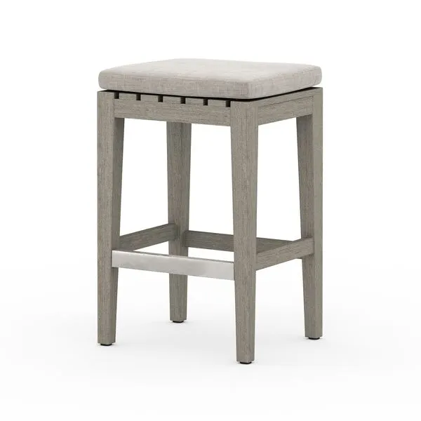 Product Image 2 for Dale Bar + Counter Stool, Weathered Grey from Four Hands