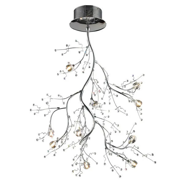 Product Image 2 for Viviana Collection 10 Light Chandelier In Chrome from Elk Lighting