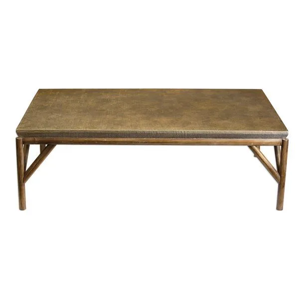 Product Image 1 for Uttermost Kanti Metallic Champagne Coffee Table from Uttermost