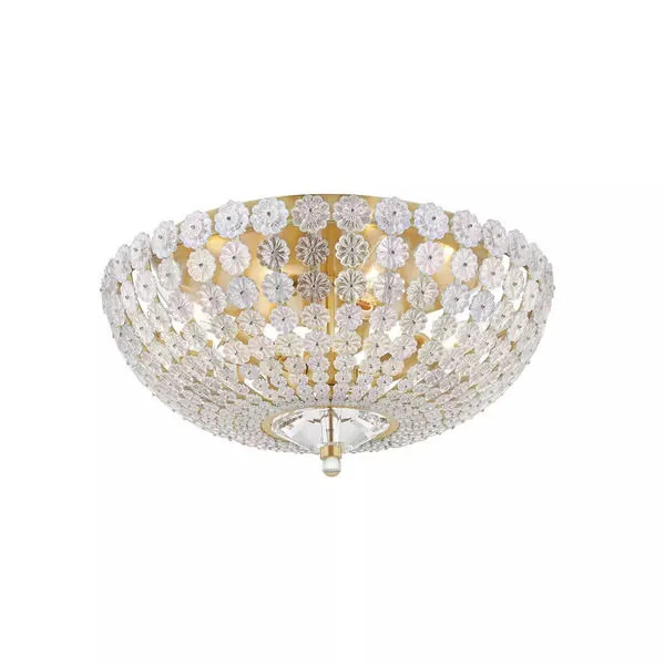 Product Image 1 for Floral Park 4 Light Flush Mount from Hudson Valley