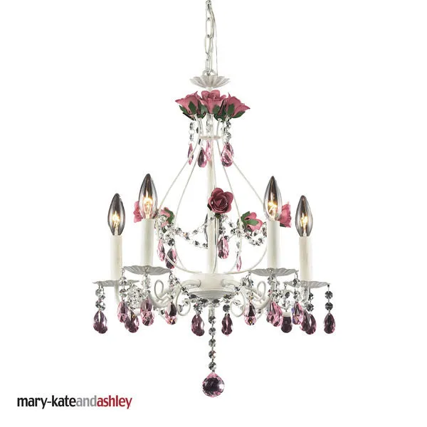 Product Image 1 for 5 Light Chandelier In Antique White from Elk Lighting