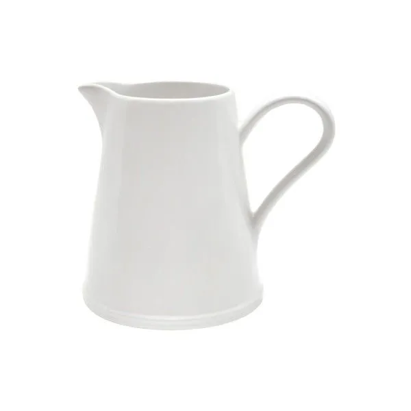 Product Image 1 for Beja Ceramic Stoneware Pitcher - White & Cream from Costa Nova