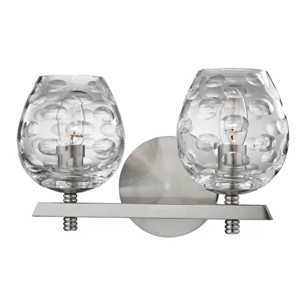 Product Image 1 for Burns 2 Light Bath Bracket from Hudson Valley