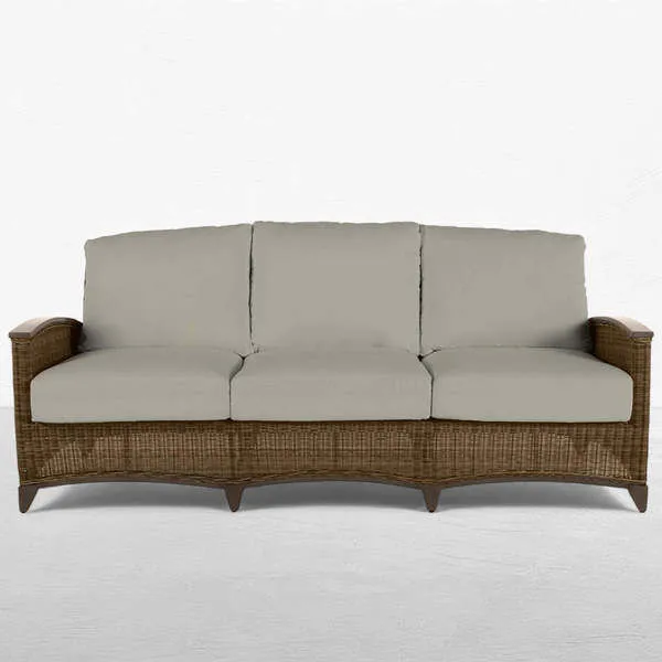Product Image 1 for Astoria Resin Wicker Outdoor Sofa from Summer Classics