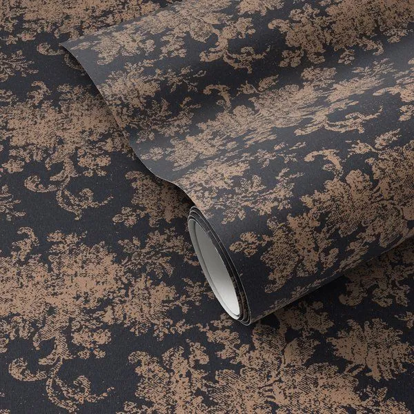 Product Image 1 for Fallingbrook Black and Tan I Wallpaper by FH Art Studio from Four Hands