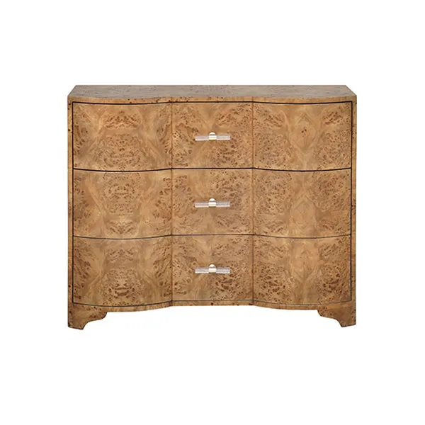 Product Image 2 for Plymouth Three Drawer Chest from Worlds Away