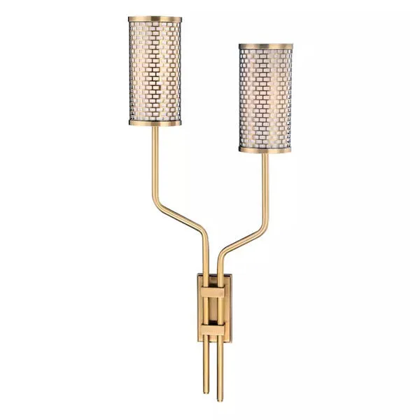 Product Image 1 for Hugo 2 Light Wall Sconce from Hudson Valley