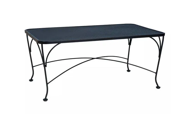 Product Image 1 for Wrought Iron Mesh Coffee Table from Woodard