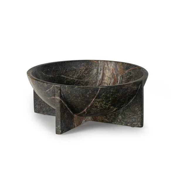 Product Image 1 for Tribune Green Marble Bowl from Regina Andrew Design