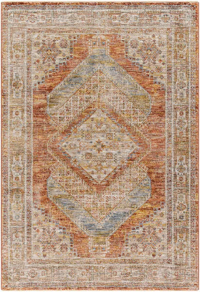 Product Image 1 for Naila Vintage-Inspired Woven Gold / Beige Rug - 2'7" x 4' from Surya