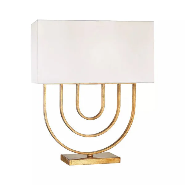 Product Image 1 for Munich 1 Light Table Lamp In Gold Leaf from Elk Home