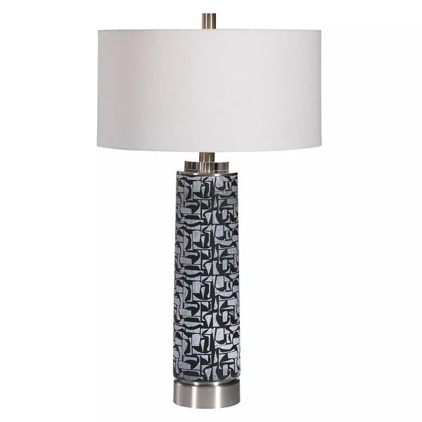 Product Image 3 for Kramer Gray Black Table Lamp from Uttermost