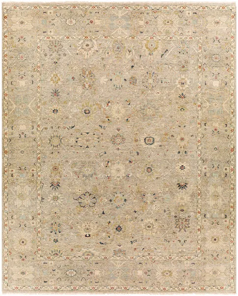 Product Image 1 for Anatolia Hand-Knotted Dark Blue / Ice Blue Rug - 8' x 10' from Surya