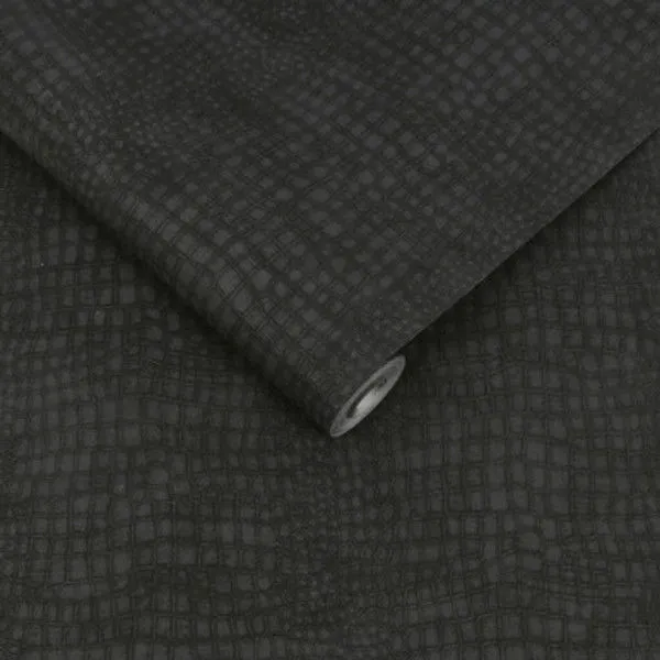 Product Image 1 for Crocodile Black Wallpaper from Graham & Brown