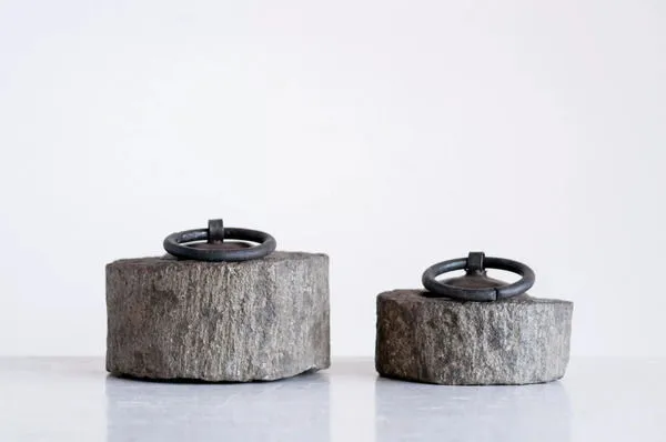 Product Image 1 for Found Millstone Door Stop from Creative Co-Op