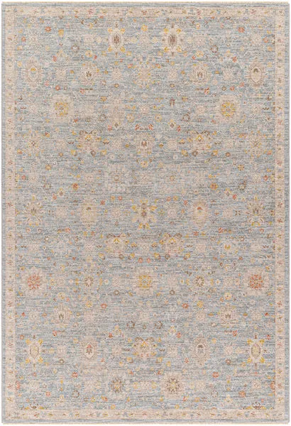 Product Image 1 for Avant Garde Woven Denim / Light Taupe Rug - 5'3" Round from Surya