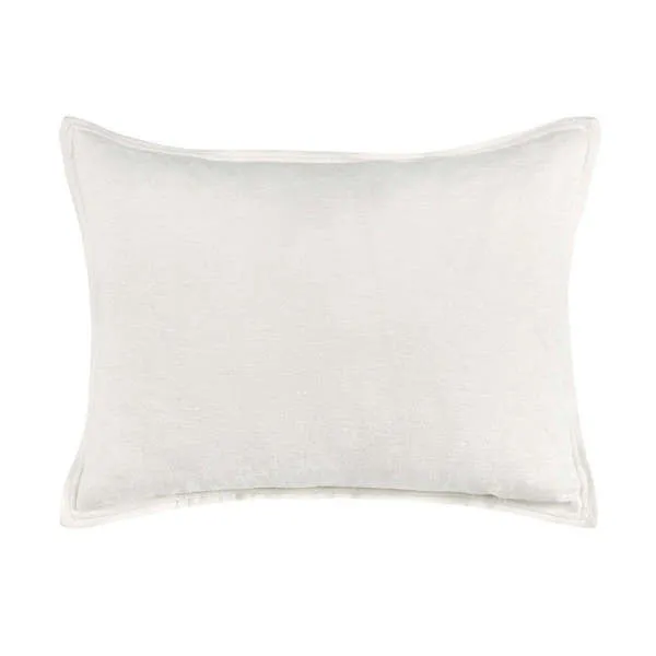 Product Image 1 for Talia Cotton Linen Blend Ivory Sham from Classic Home Furnishings