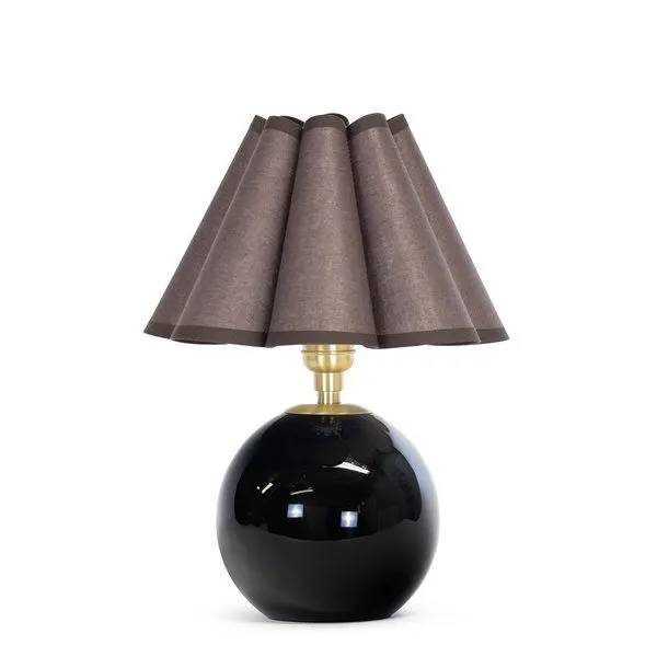 Product Image 1 for Giorgio Black Glass Mini Lamp from Regina Andrew Design