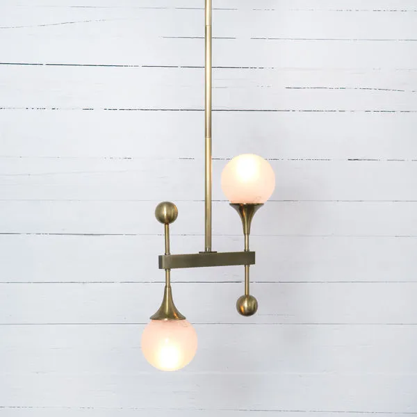 Product Image 3 for Gillie Pendant Patina Brass from Four Hands