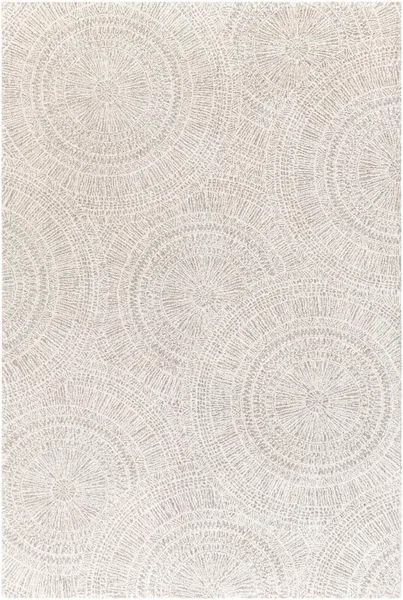 Product Image 3 for Gavic Beige Circular Pattern Rug from Surya