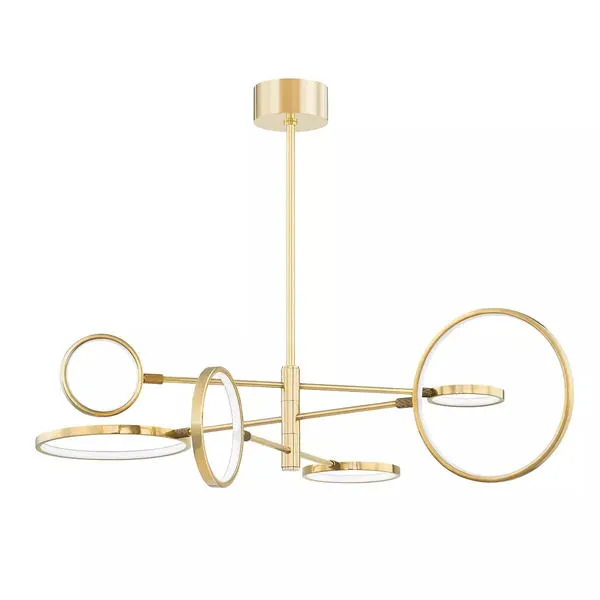 Product Image 1 for Saturn 6 Light Led Chandelier from Hudson Valley