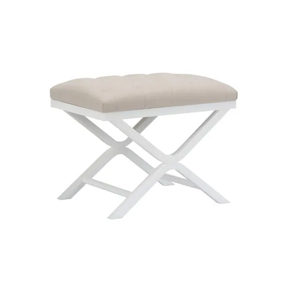 Product Image 1 for Soho Tufled Bench - White from Chelsea House
