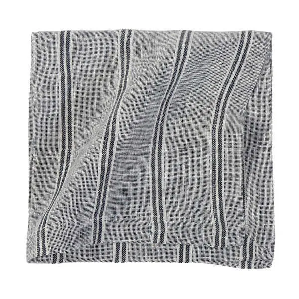 Product Image 1 for Mendocino Linen Napkins, Set of 4 - Navy from Pom Pom at Home