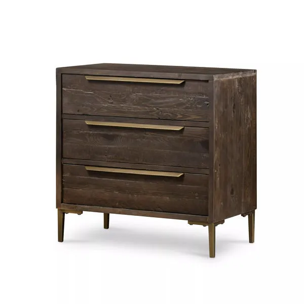 Product Image 4 for Wyeth 3 Drawer Dresser Dark Carbon from Four Hands