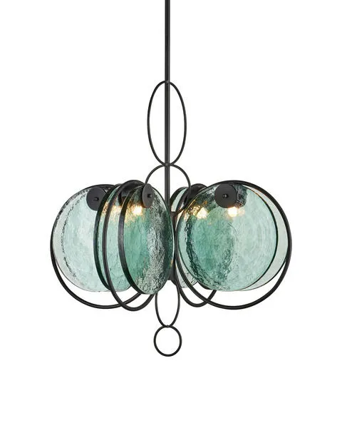Product Image 1 for Vesica Piscis Chandelier from Currey & Company